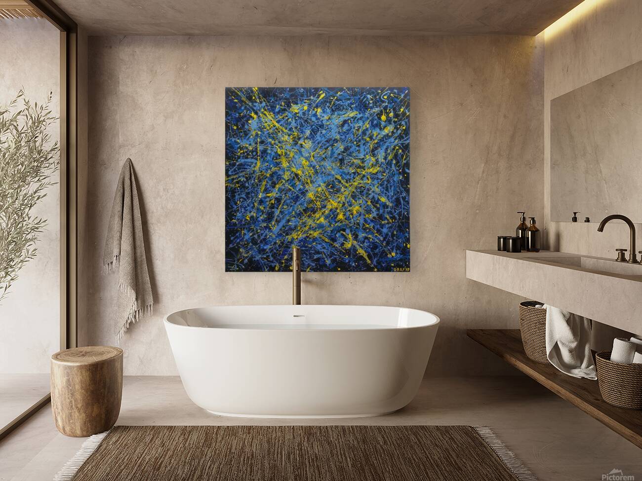 Jackson Pollock 17 Reproduction