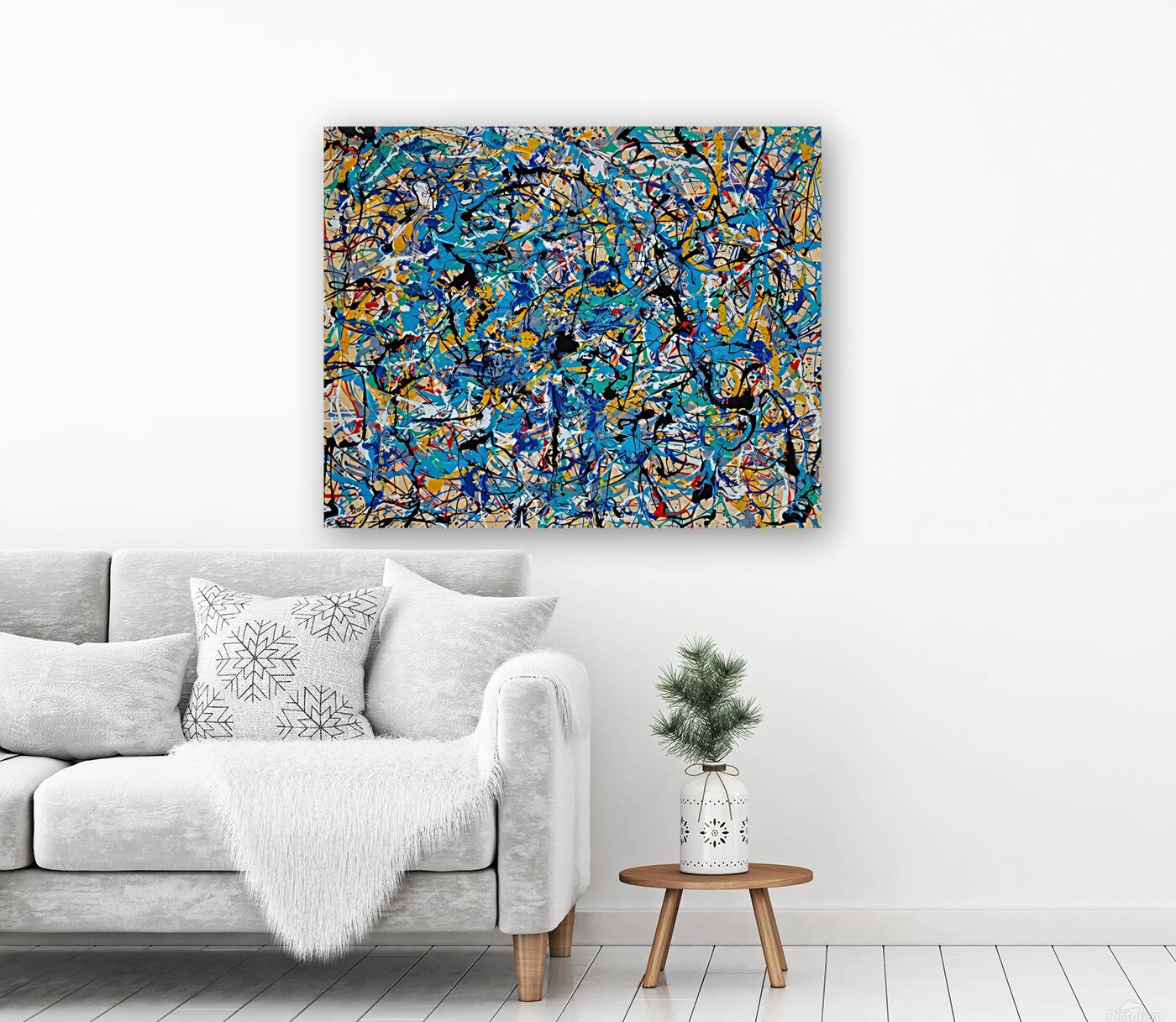 Jackson Pollock 18 Reproduction