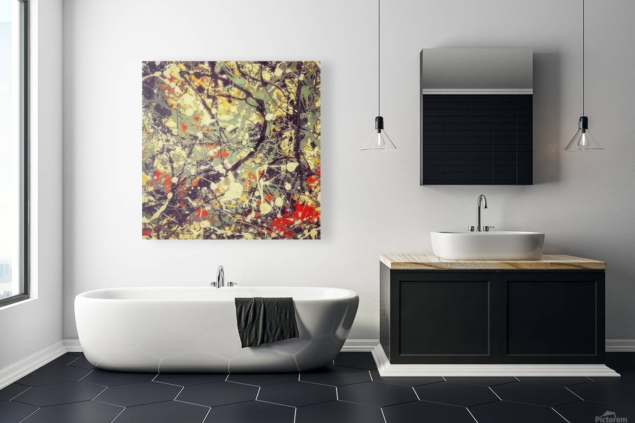 Jackson Pollock 24 Reproduction