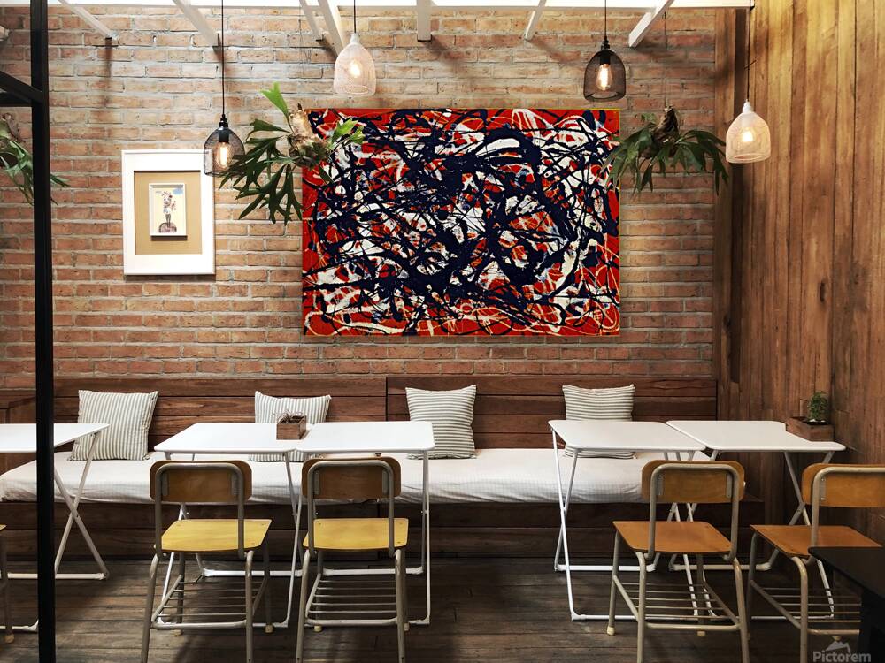 Jackson Pollock 10 Reproduction