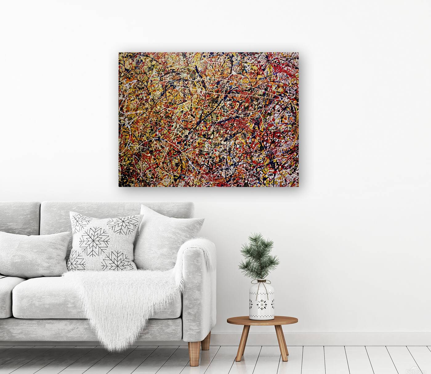 Jackson Pollock 17 Reproduction