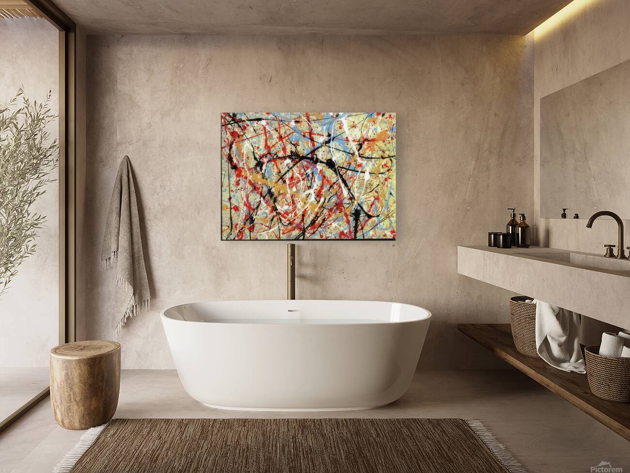 Jackson Pollock 23 Reproduction