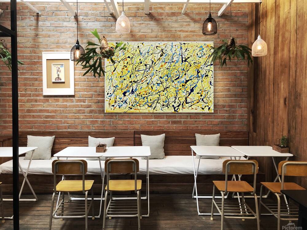 Jackson Pollock 24 Reproduction