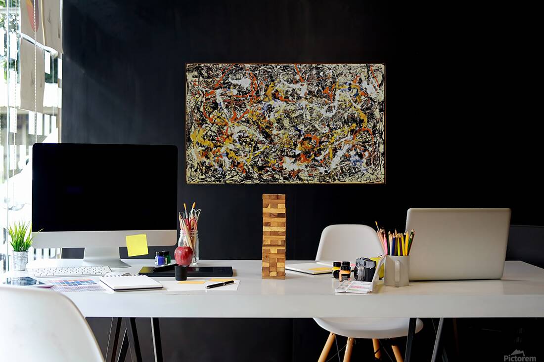 Jackson Pollock 27 Reproduction