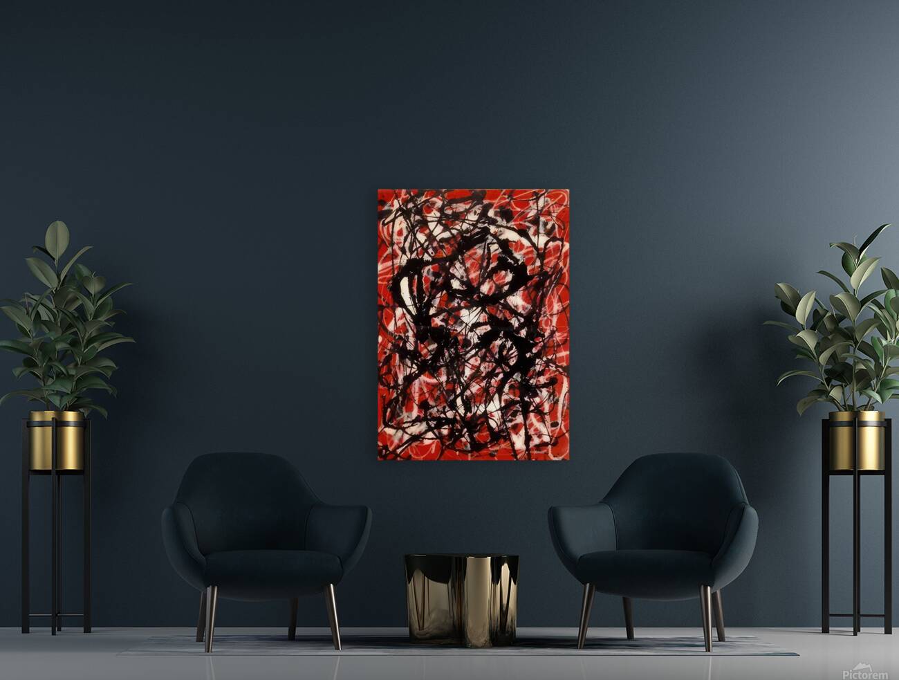 Jackson Pollock 44 Reproduction