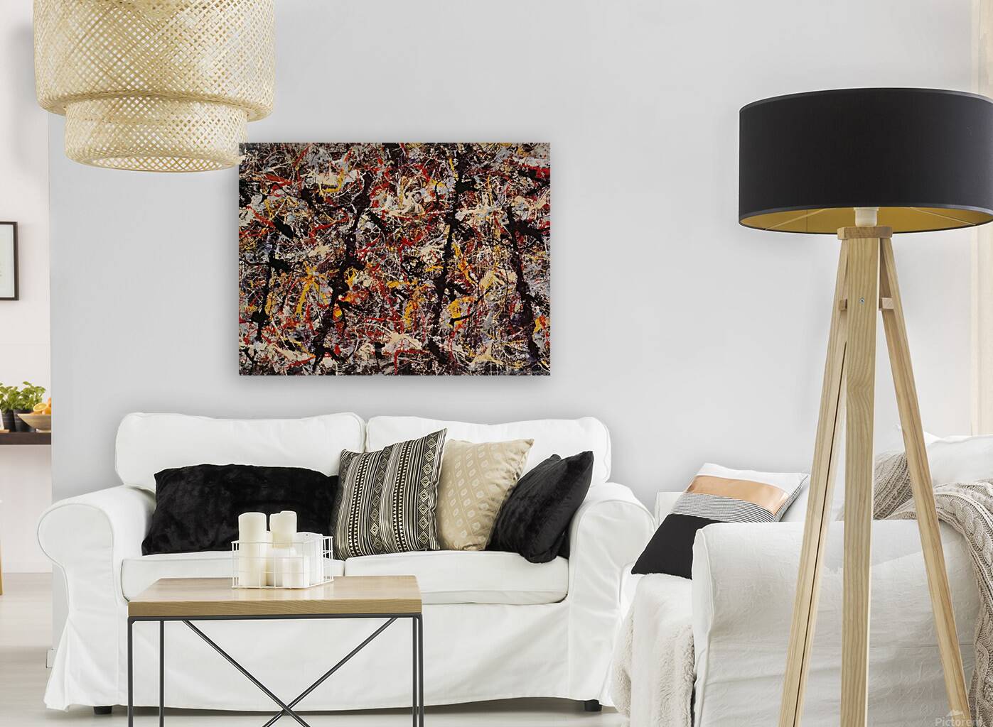 Jackson Pollock 2 Reproduction