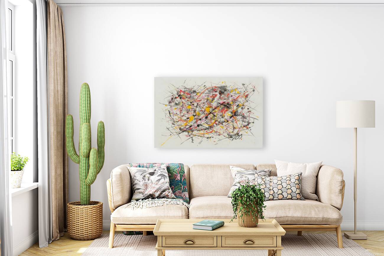 Jackson Pollock 3 Reproduction