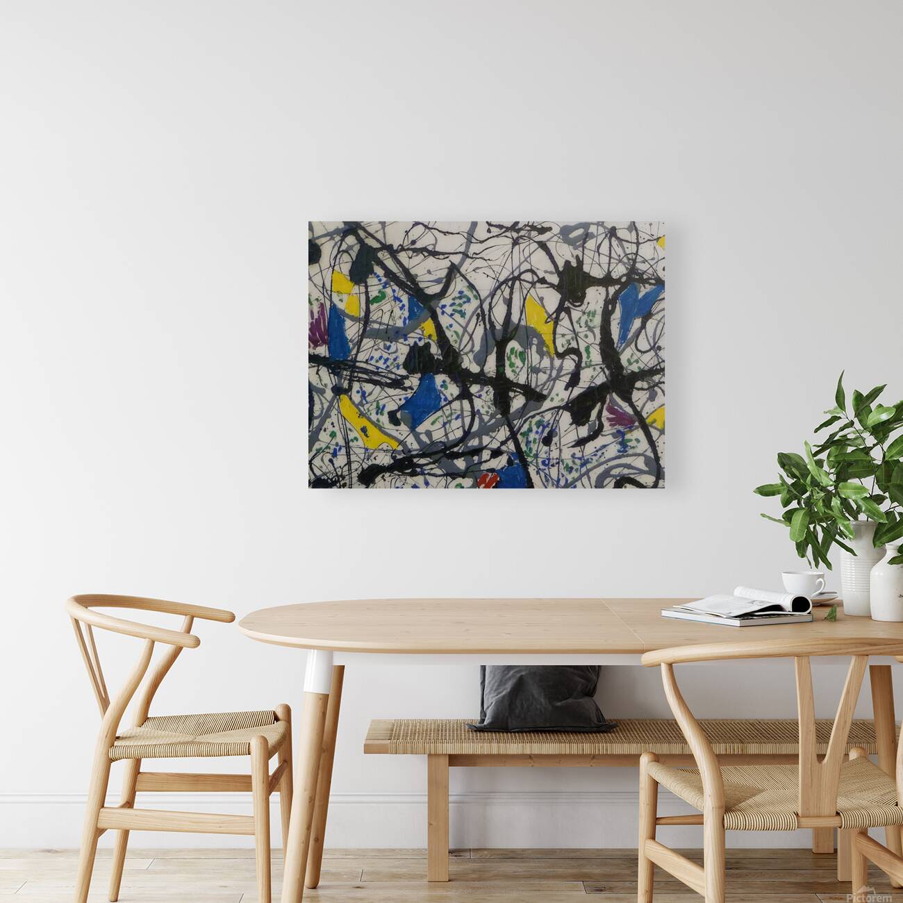 Jackson Pollock 13 Reproduction