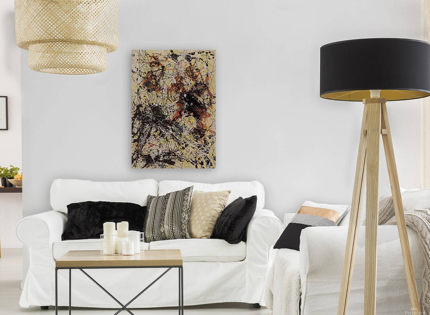 Jackson Pollock 17 Reproduction