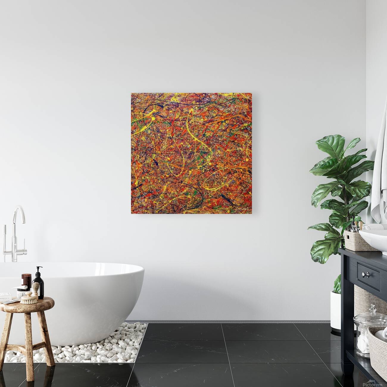 Jackson Pollock 27 Reproduction