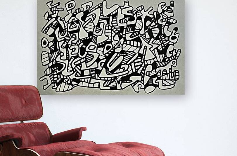 JEAN DUBUFFET 65 by AmericanPainters