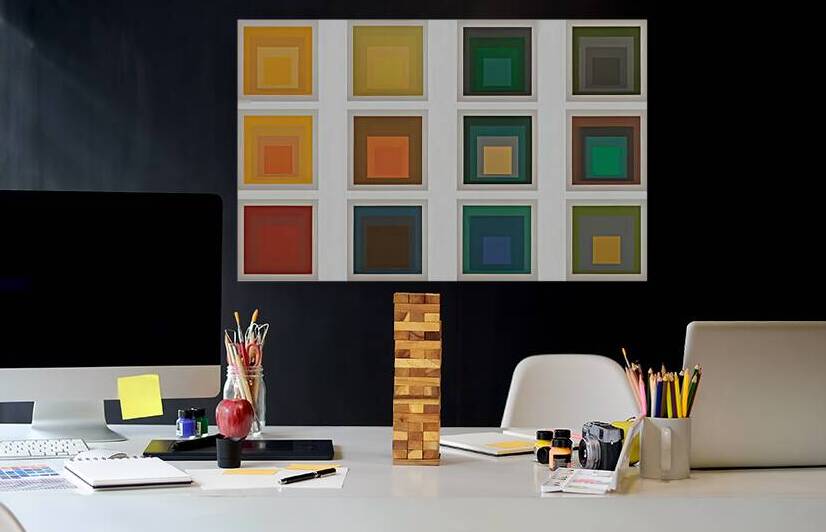 Josef Albers    35 by AmericanPainters