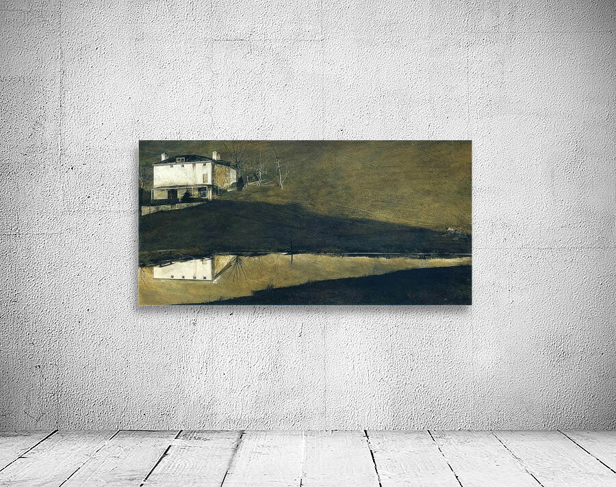 Brown Swiss   Contemporary Realism - Andrew Wyeth Wall Preview