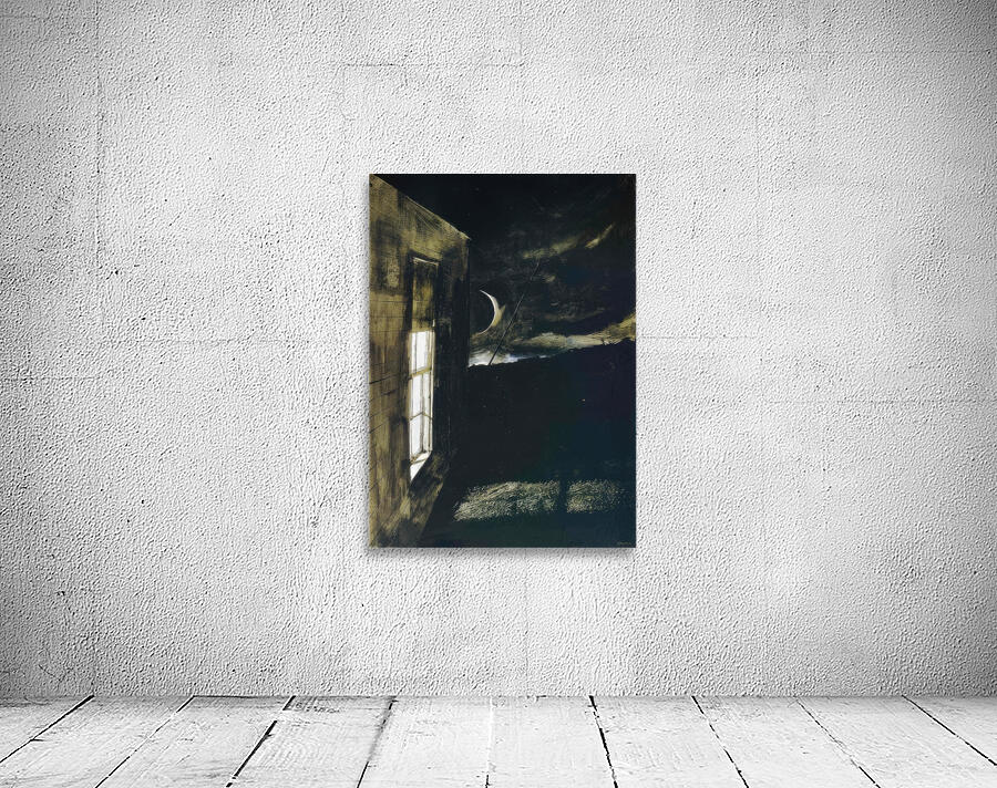 Crescent Moon   Contemporary Realism - Andrew Wyeth Wall Preview