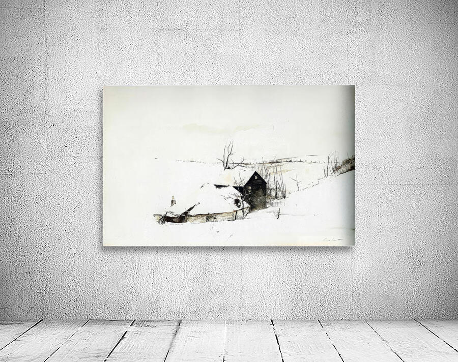 The Corner   Contemporary Realism - andrew wyeth Wall Preview