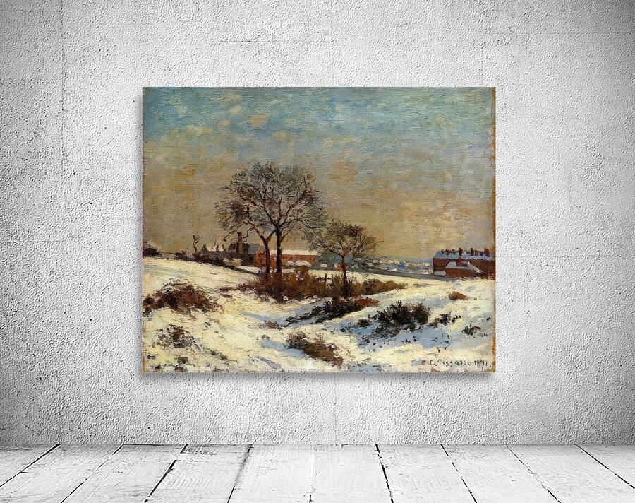 Landscape under Snow Upper Norwood 1871 Camil Wall Preview