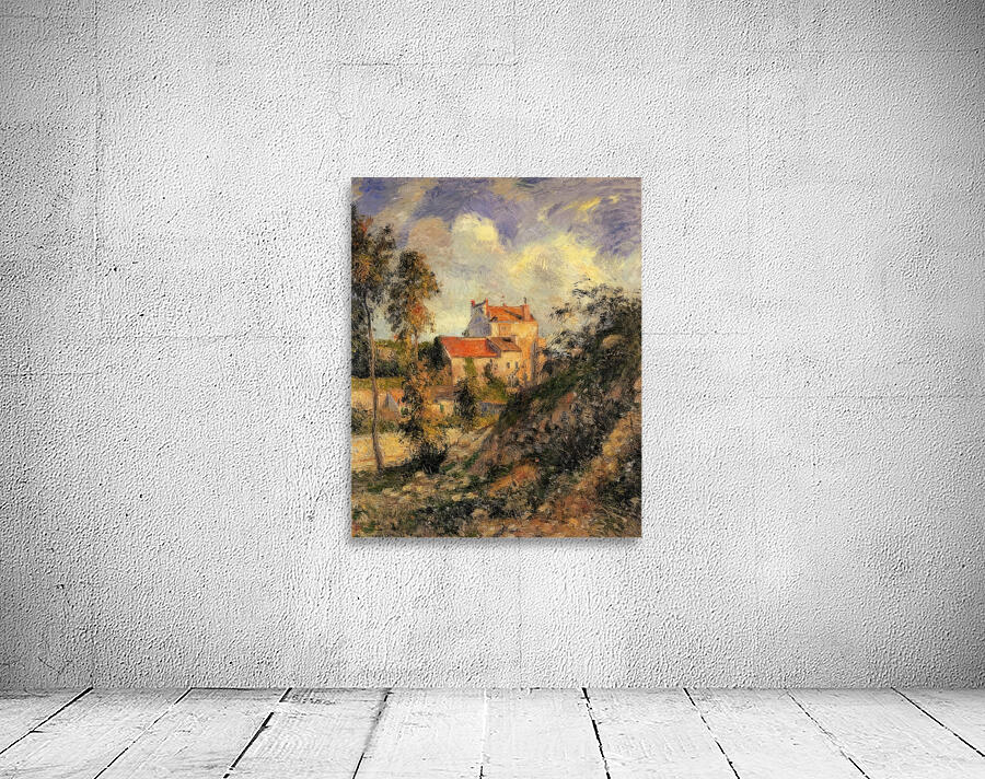 Les mathurins Pontoise 1877 Camille Pissarro. Wall Preview