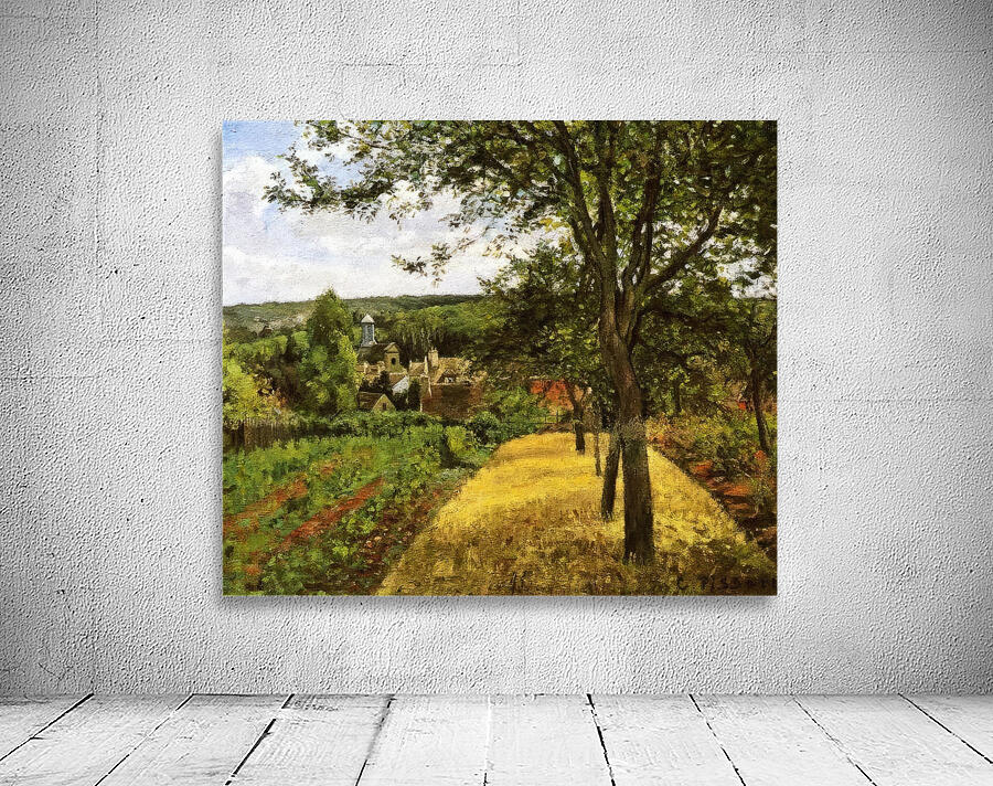 Orchards at Louveciennes 1872 Camille Pissarro Wall Preview