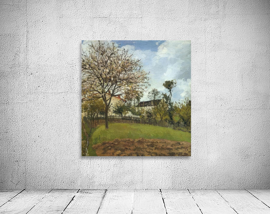 Landscape at Louveciennes 1870 Camille Pissaro Wall Preview