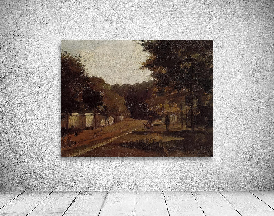 Landscape Varenne Saint Hilaire 1865 Camille Pissarro Wall Preview
