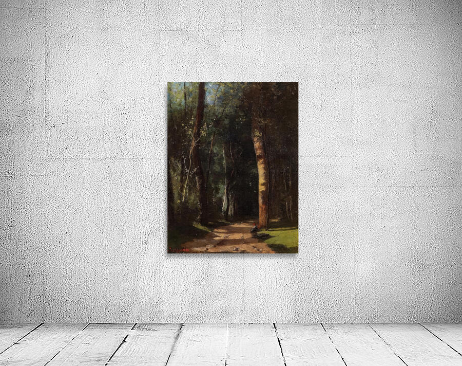 In the Woods 1859 Camille Pissarro Wall Preview