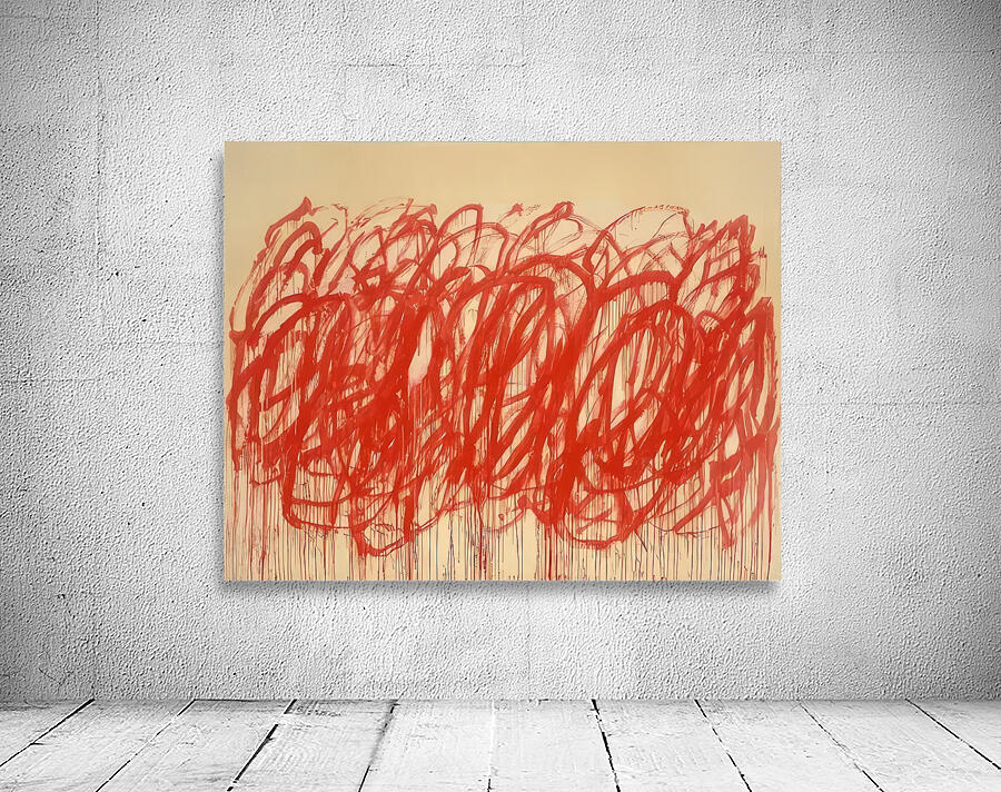 Art by Cy Twombly 60 Wall Preview