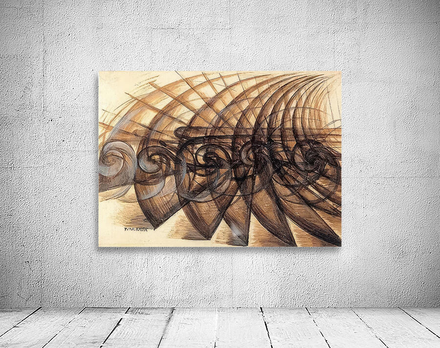 Artwork by Giacomo Balla  35 Wall Preview