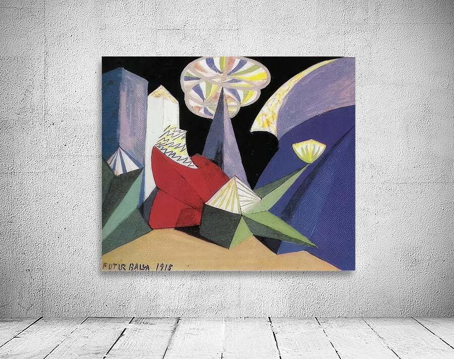 Artwork by Giacomo Balla  33 Wall Preview