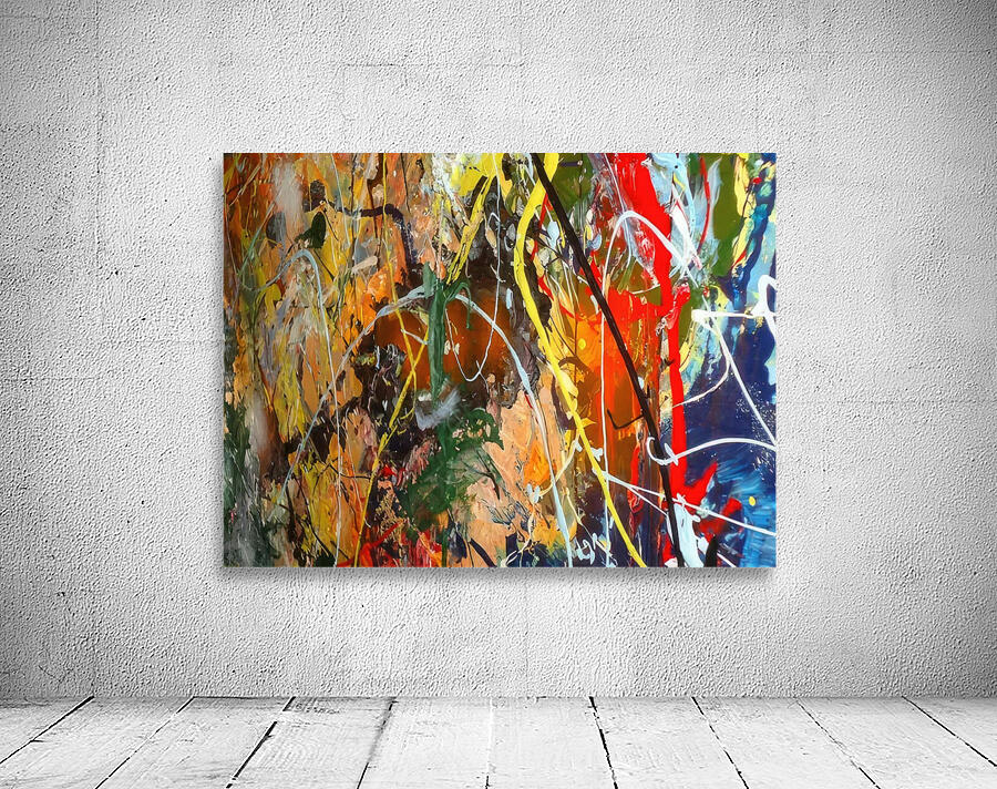 Jackson Pollock 4 Wall Preview