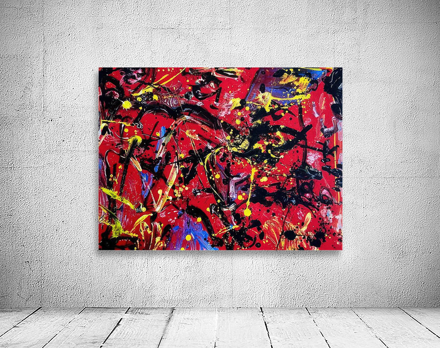 Jackson Pollock 5 Wall Preview