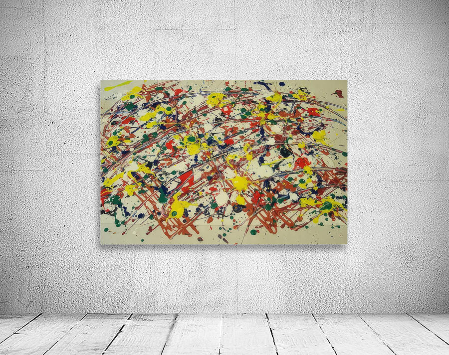 Jackson Pollock 6 Wall Preview