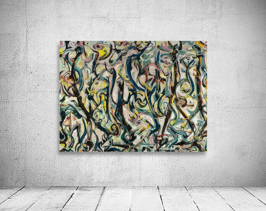 Jackson Pollock 4 Wall Preview