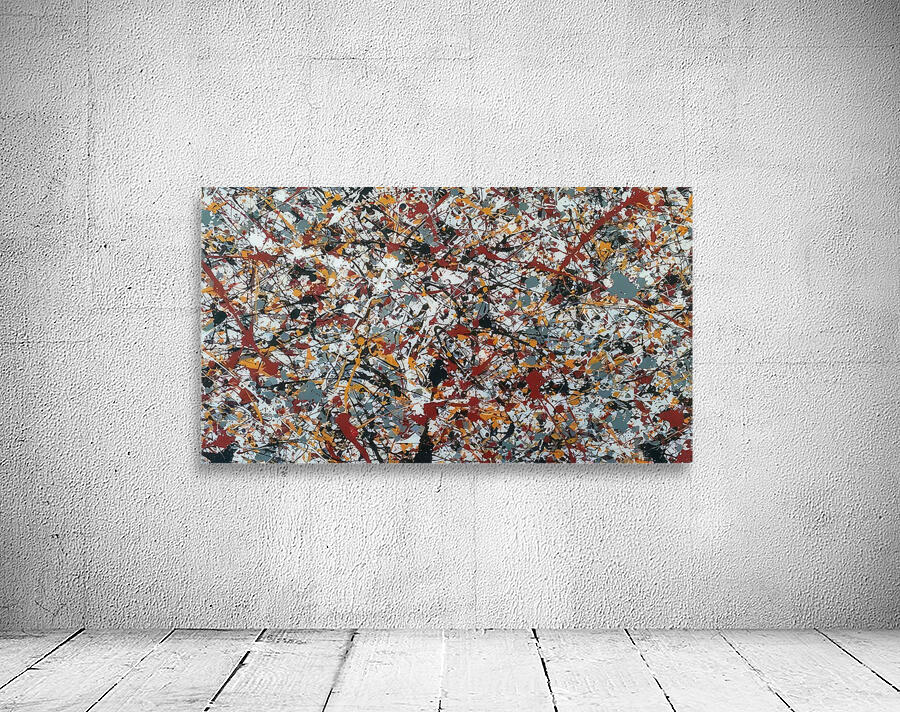 Jackson Pollock 5 Wall Preview