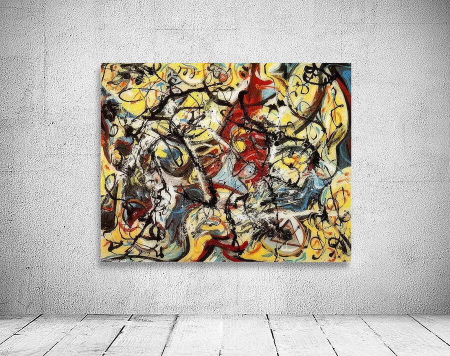 Jackson Pollock 8 Wall Preview
