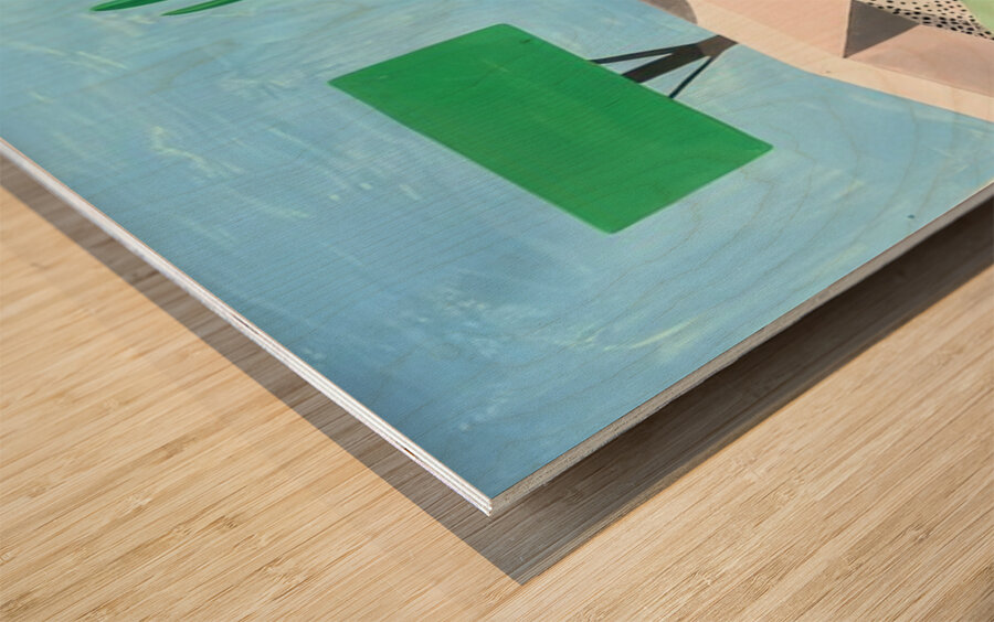 David Hockney  Wood print