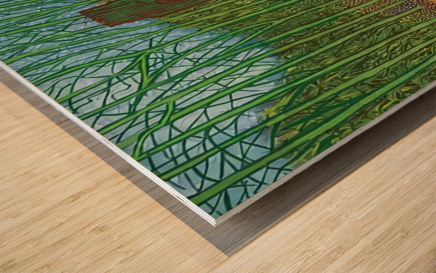 David Hockney 29 Wood print