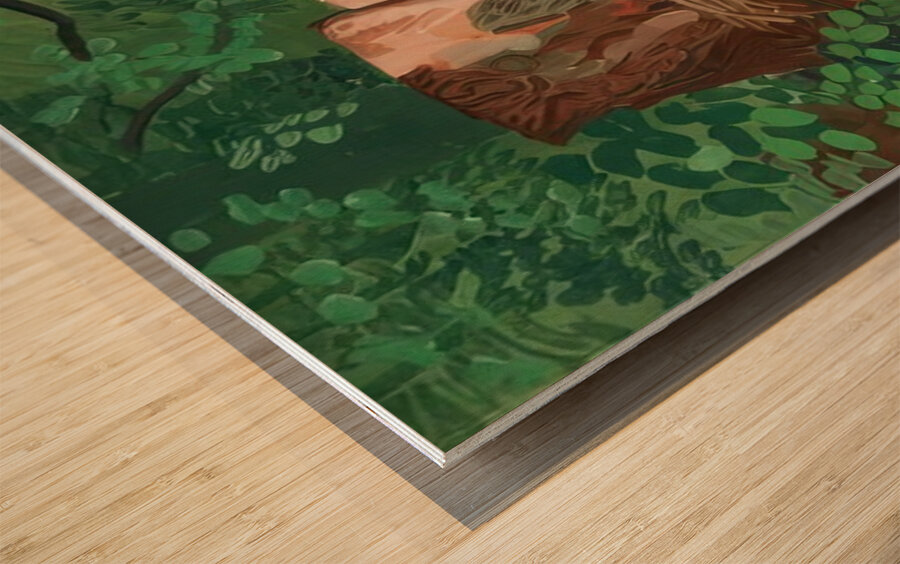 David Hockney  Wood print