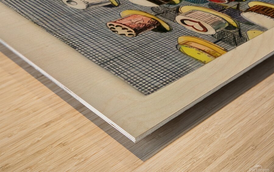 Wayne Thiebaud Wood print