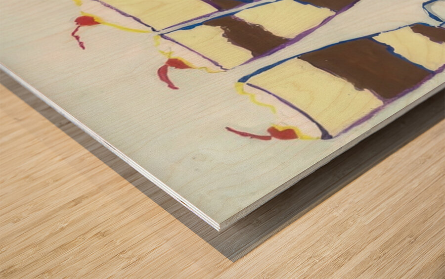 Wayne Thiebaud Wood print