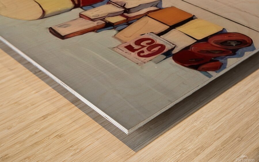 Wayne Thiebaud Wood print