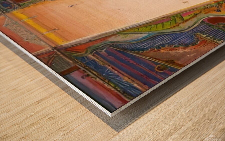 Wayne Thiebaud Wood print