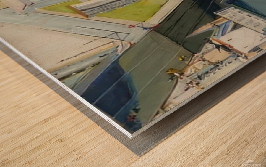 Wayne Thiebaud Wood print