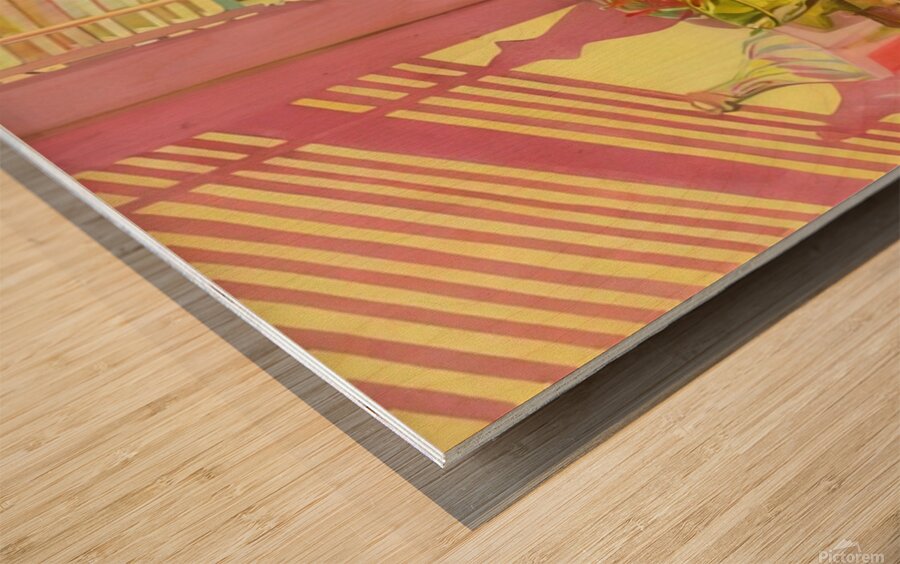 Wayne Thiebaud Wood print