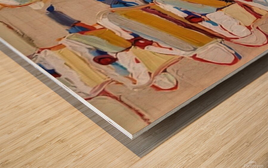 Wayne Thiebaud Wood print