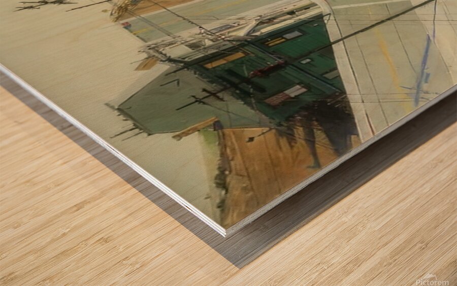 Wayne Thiebaud Wood print