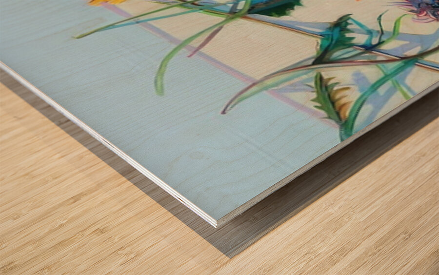 Wayne Thiebaud Wood print