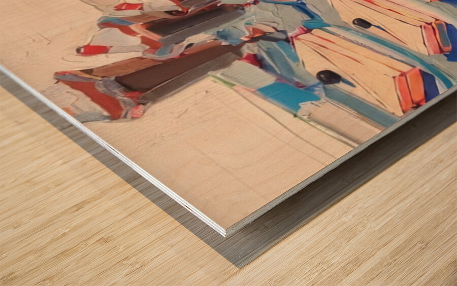 Wayne Thiebaud Wood print