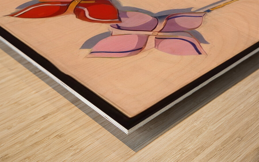 Wayne Thiebaud Impression sur bois