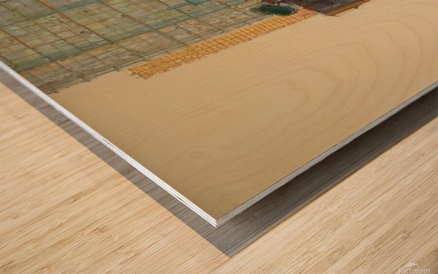 Wayne Thiebaud Wood print