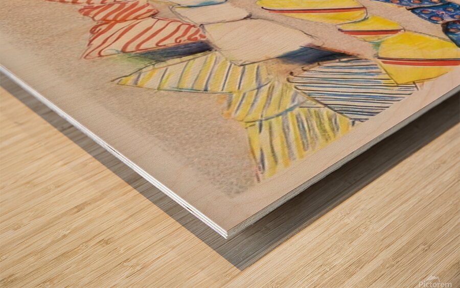 Wayne Thiebaud Wood print